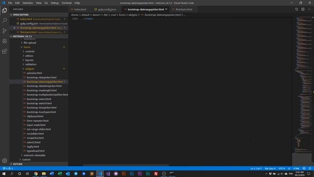 [Below v7.0] How To Manage Plugins with Gulp - Metronic Admin Theme смотреть онлайн