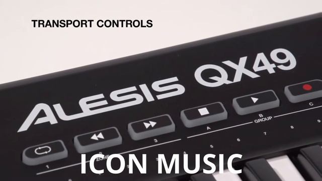 Alesis QX49 Advanced USB MIDI Keyboard Controller available at ICON MUSIC смотреть онлайн
