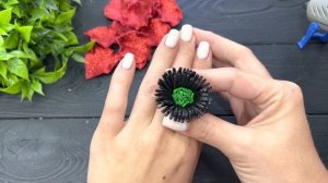 Мак из фоамирана Своими руками Цветы из фоамирана Flores de fomi