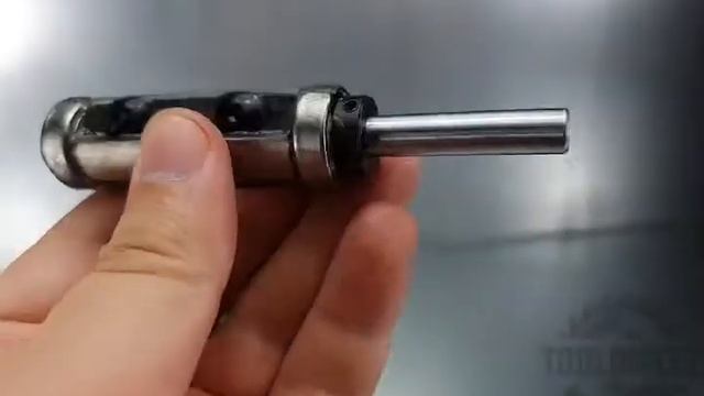 Фреза обгонная со сменными ножами (верхний и нижний подшипник) D=19x50x110 S=8 ROTIS 141195008B смотреть онлайн