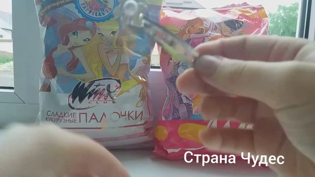 Распаковка кукурузных палочек с сюрпризами для ДЕВОЧЕК/СТРАНА ЧУДЕС/ смотреть онлайн
