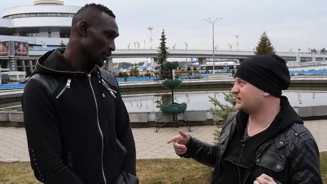 Первое интервью Иссы Ндойе в Беларуси смотреть онлайн