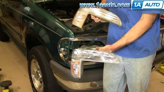 How to Replace Corner Light 95-01 Ford Explorer смотреть онлайн