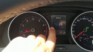 Volkswagen Tiguan 2021 saatın tənzimlənməsi.