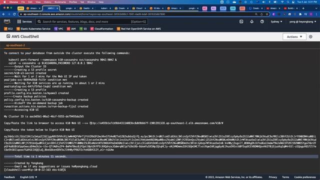 EKS Backup - 3 mins to protect containers on EKS Cluster by Yongkang | Kubernetes Backup смотреть онлайн