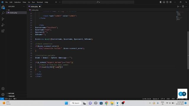 How To Store Contact Form Data In Database Using My SQL|Contact Form In PHP & Store Data In Databas смотреть онлайн