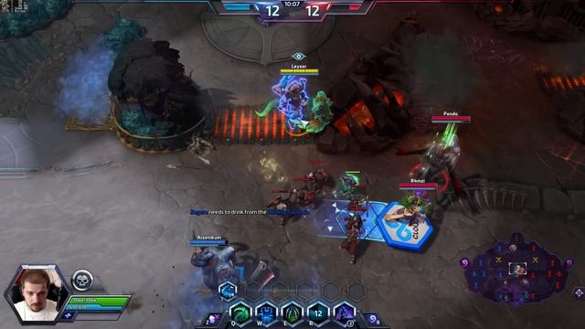 Heroes of the Storm Ranked Gameplay - Xul, Crowd Control Build (Rank 1 HotS Hero League) смотреть онлайн