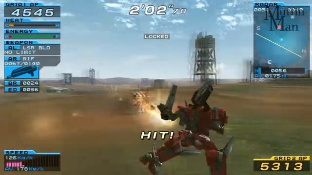 Armored Core Formula Front Extreme Battle PSP Gameplay HD смотреть онлайн