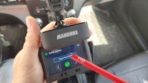 MARUBOX  M700R - крутой видеорегистратор с радар детектором