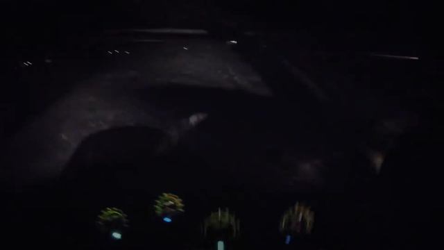 Night ride on the snowmobile смотреть онлайн