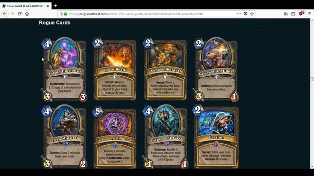 Hearthstone: Kobolds and Catacombs Set Review смотреть онлайн
