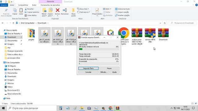 Como Baixar e Instalar Eclipse 12-2023 e Java JDK 21? смотреть онлайн