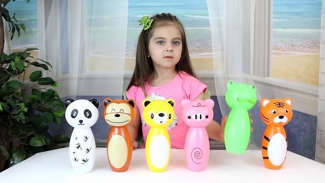 Учим Цвета, Цифры и Названия Животных на Английском смотреть онлайн
