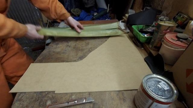 Перетяжка стоек в кожзам, пошаговая инструкция