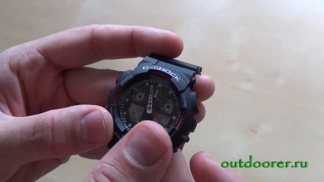 Наручные часы Casio G-Shock GA-100 смотреть онлайн