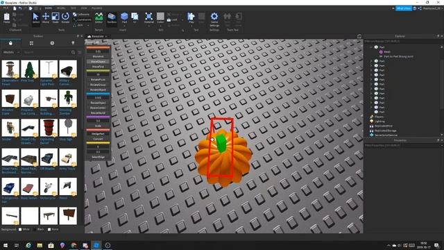 ?HOW TO MAKE A PUMPKIN! || ROBLOX STUDIO TUTORIAL? смотреть онлайн