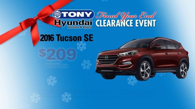 2016 Year End Clearance Event - Tony Hyundai смотреть онлайн