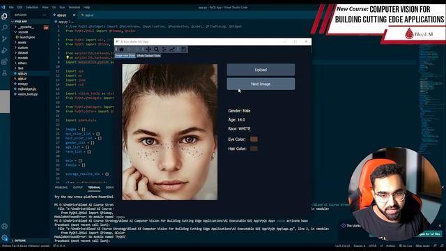 Creating an Executable Image analysis GUI App | PyQt | TensorFlow | Mediapipe | OpenCV (10/10)#CVBC смотреть онлайн