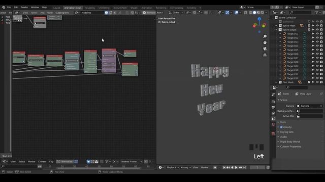[Noding] Christmas Light V2 - blender animation nodes смотреть онлайн