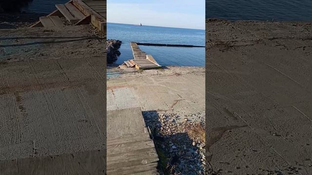 Чёрное море г Туапсе 17.01.23 погода теплая +7 море тихое )))) смотреть онлайн