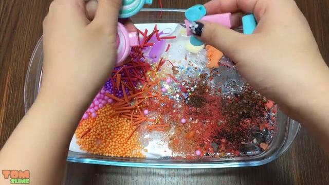 Special Series Baymax And Pikachu | Mixing Random Things Into Clear Slime And Glossy Slime