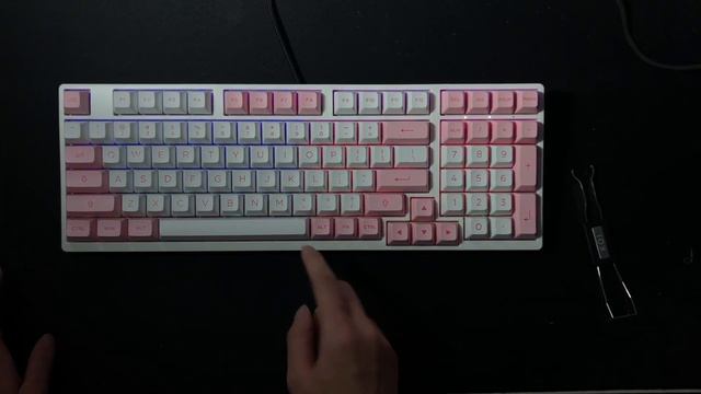 akko prunus lannesiana 3098B (unboxing review + lavender purple sound test) смотреть онлайн