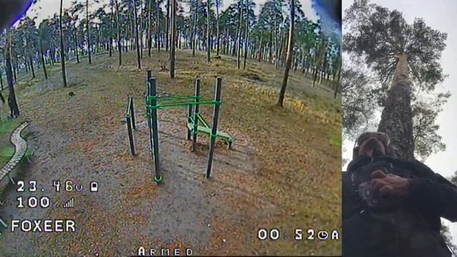 Оторвало лопасть у дрона/ Drone Save?drone Crash?FPV Freestyle