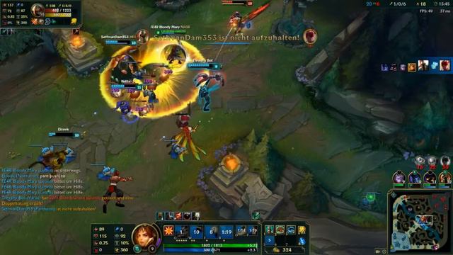 Epic League Of Legends/Edit Gamplay Leona смотреть онлайн