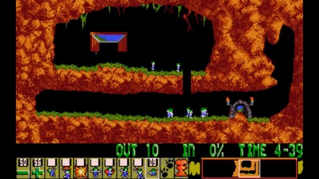 Lemmings [PC] - Level 1: Just dig! смотреть онлайн