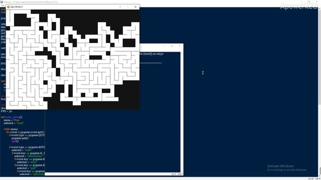 Random Maze generator test смотреть онлайн