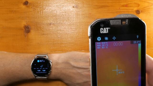 Huawei Watch GT 3 Skin Temperature measuring function Test смотреть онлайн