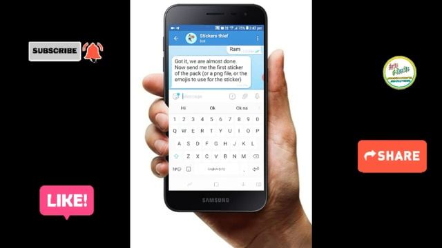 How to create stickers in telegram easy in telugu смотреть онлайн
