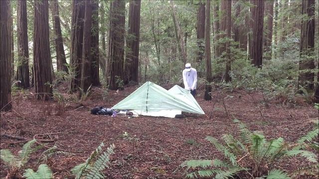 Six Moon Designs Cuben Haven Shelter Setup смотреть онлайн