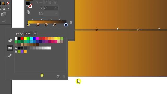How to make Gold Color in Adobe Illustrator | Gold Gradient Effects In Adobe Illustrator смотреть онлайн