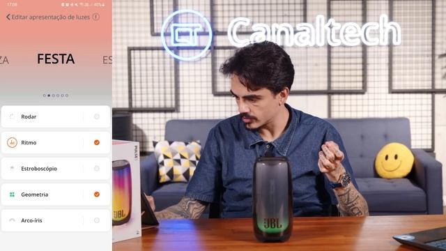 JBL Pulse 5: uma caixa de som com resistência à água e poeira e show de luzes de 360° смотреть онлайн