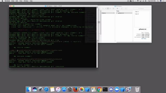 Git Basics (add commit checkout status log commands) in Urdu (Ep 2) смотреть онлайн