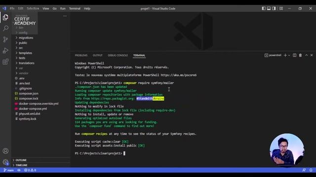 Connecter un serveur SMTP à Symfony pour envoyer des emails смотреть онлайн