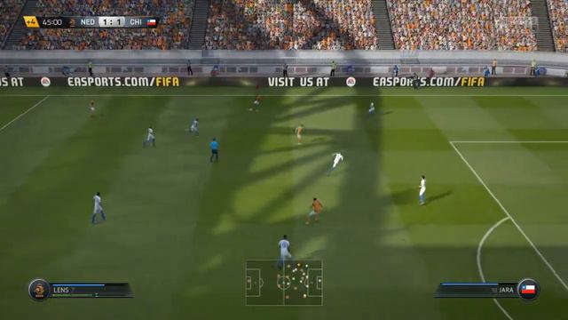 FIFA15 ЧМ2014 Нидерланды-Чили Нигер затащил! смотреть онлайн