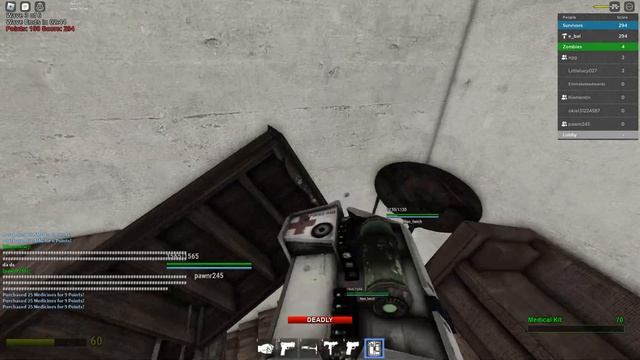 Garry's Mod in Roblox (Zombie Survival) смотреть онлайн