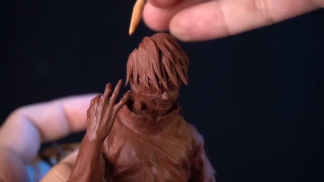 Sculpting KEN KANEKI | Tokyo Ghoul [ Timelapse ] смотреть онлайн