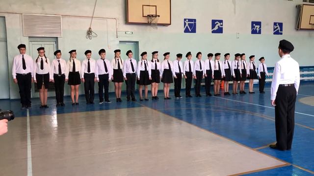 Смотр строя и песни «Аты-баты» смотреть онлайн