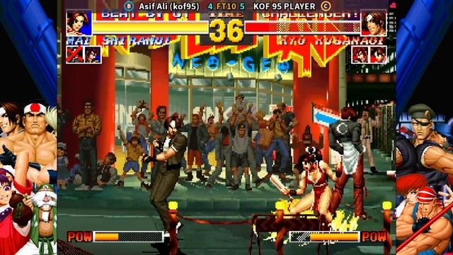The King of Fighters'95 - ▶ Asif Ali (kof95) ?? VS KOF 95 PLAYER ?? - ?Ranked Match? - [FT10] смотреть онлайн