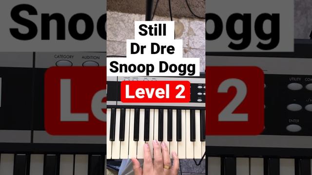 5 LEVELS ON PIANO TUTORIAL | Dr. Dre - Still D.R.E. ft. Snoop Dogg смотреть онлайн