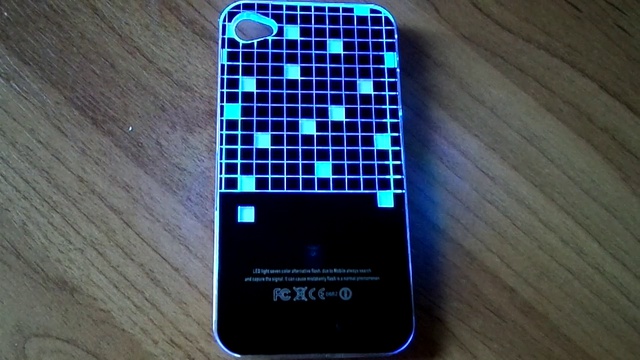 Светящийся чехол для iPhone 4 смотреть онлайн