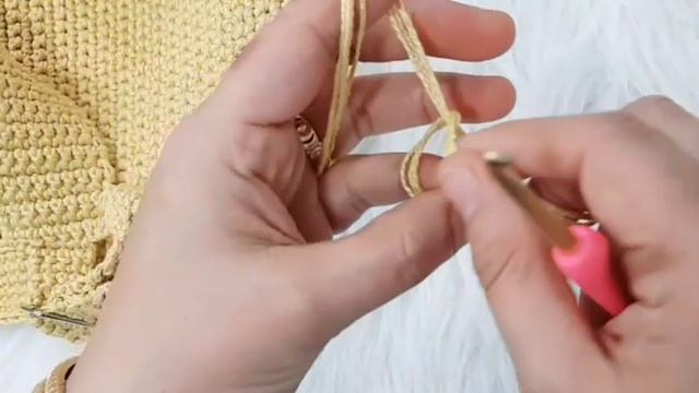 شنطه كروشيه اولادي وبناتي سبونج بوب تصمصم جديد خطوة بخطوة SpongeBob's crochet bag. смотреть онлайн