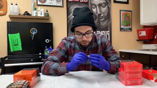 VSELECT tattoo safety cartridges First impressions смотреть онлайн