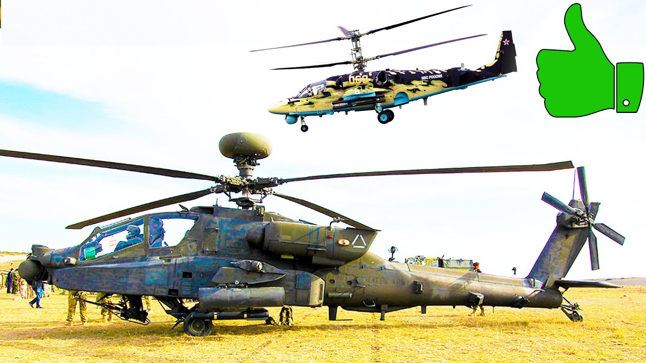 5 ЛУЧШИХ УДАРНЫХ ВЕРТОЛЁТОВ мира ⭐ AH-64 Apache, Ми-35М, Ка-52 Аллигатор смотреть онлайн