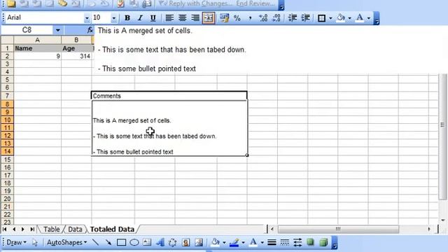 Excel Beginner Tutorial 15 - Merged Cells смотреть онлайн