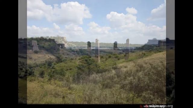 остатки красного моста в кривом роге