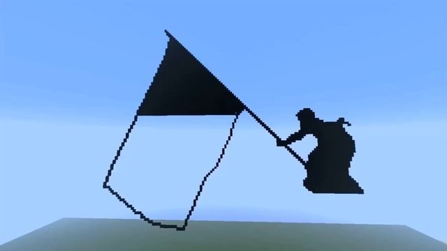 Pixel Art : Soviet Flag Over the Reichstag - Minecraft Timelapse #3 смотреть онлайн